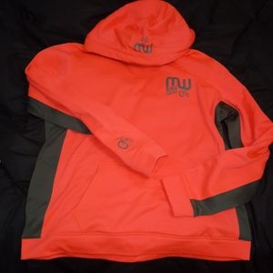 Hot pink bicycle theme hoodie, bike theme